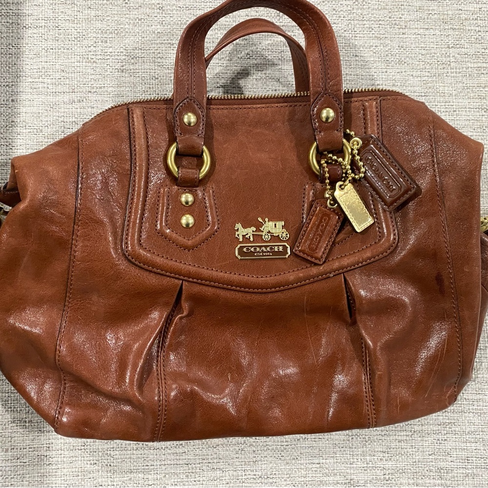 Coach Madison leather purse